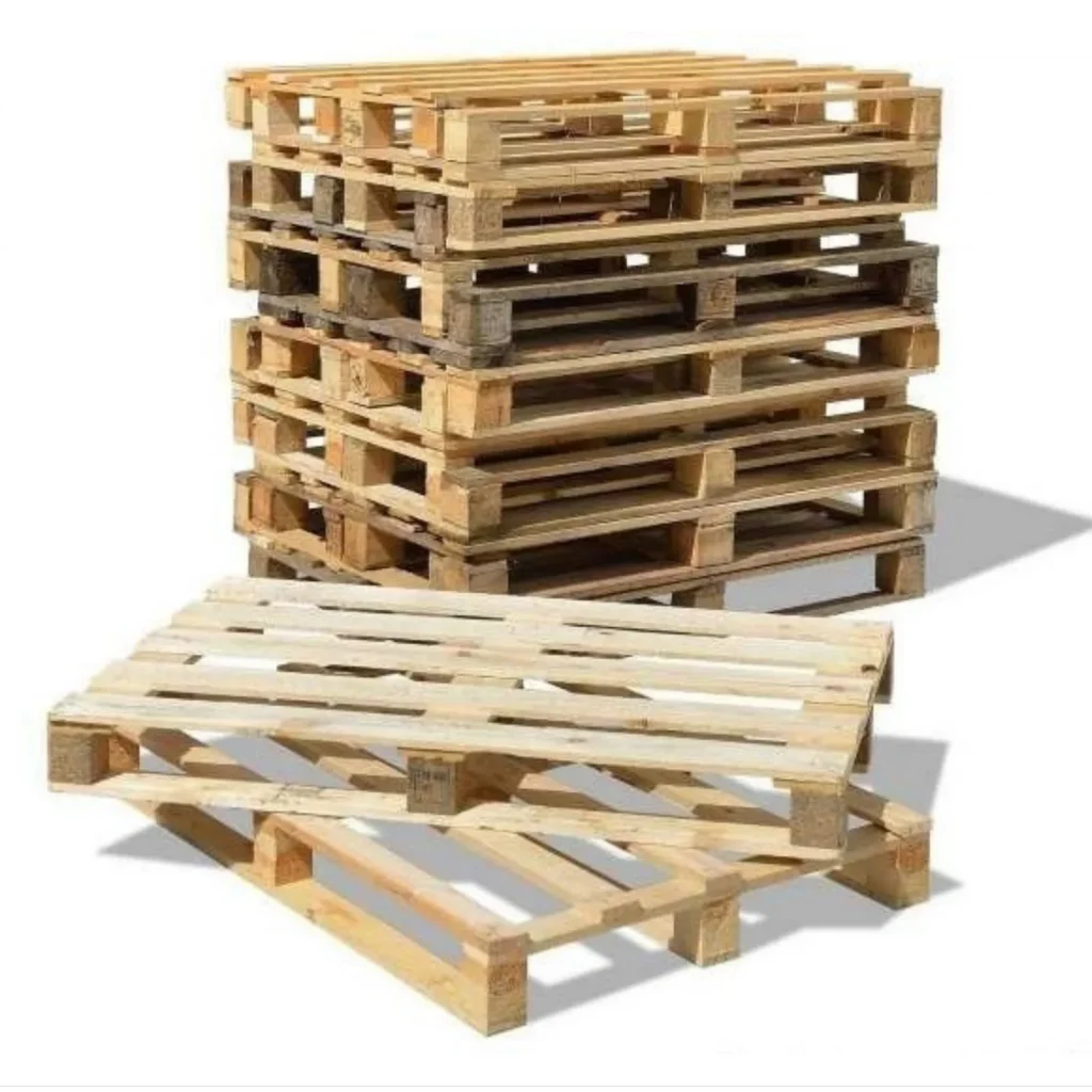 Gebruikte houten pallets van Jager & Zn