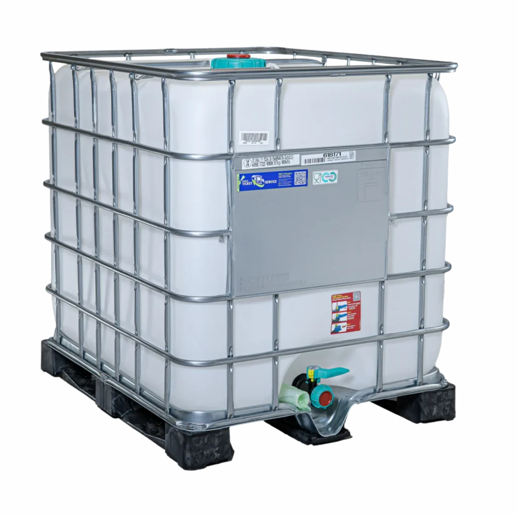 Nieuwe Schütz IBC container voor industriële vloeistoffen